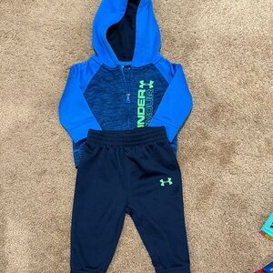 Under Armour Baby Blue and Navy Joggers